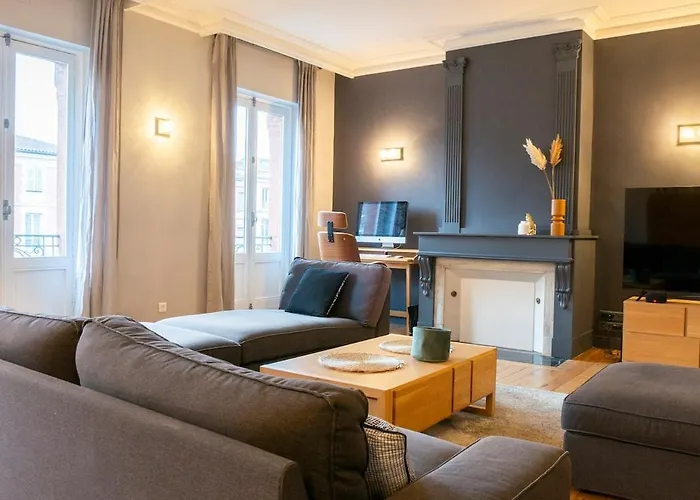 Confort Appartement 110 m² CleanNcosy Toulouse Hypercentre